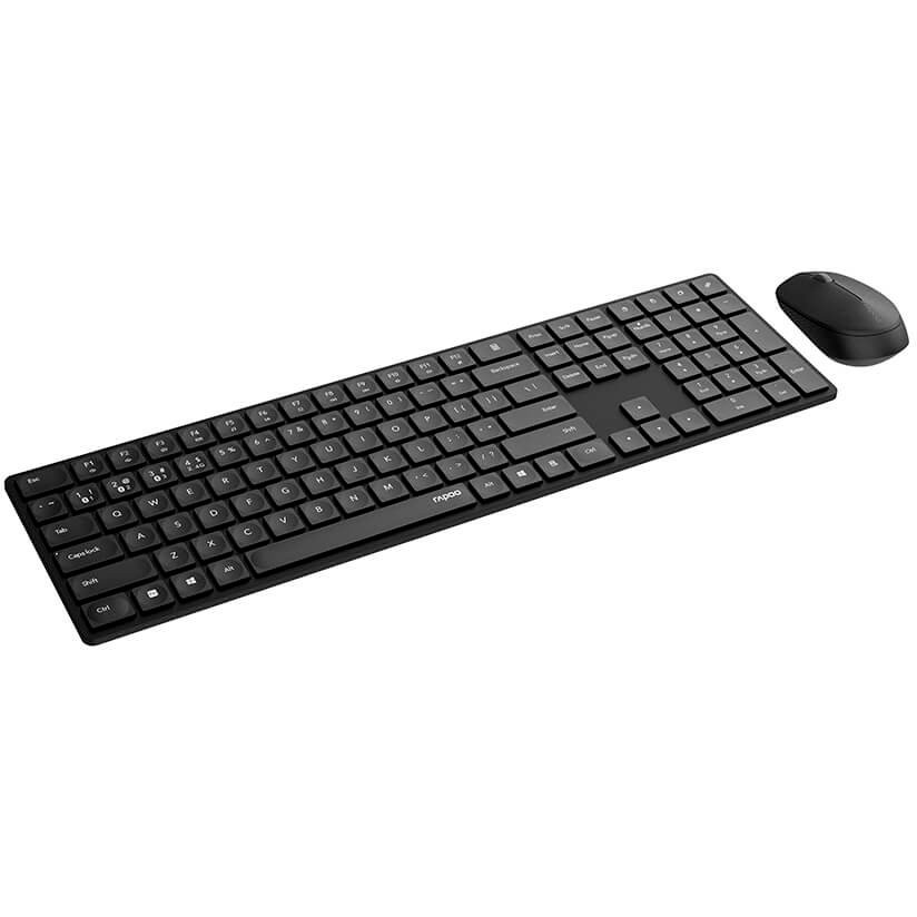 RAPOO 8020M trådløs tastatur & mus sort