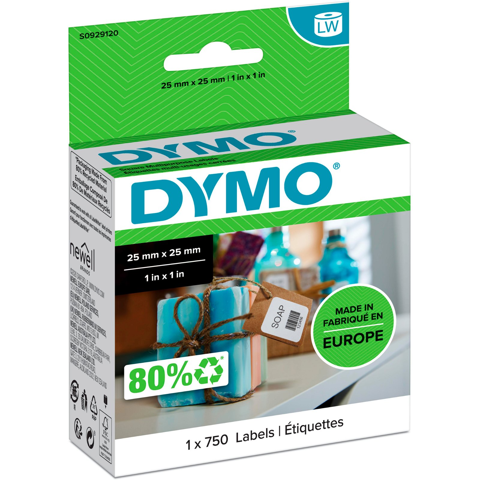 Dymo LabelWriter universal etiketter