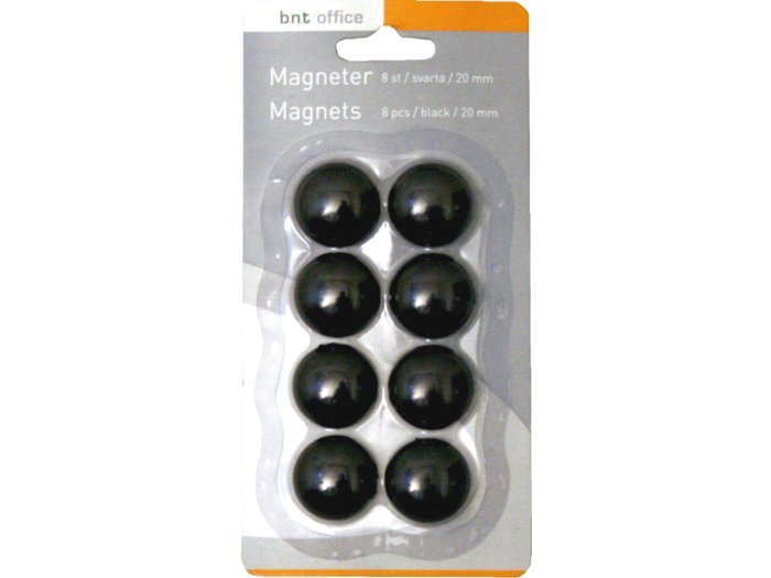 BNT magneter sort Diameter:20 mm