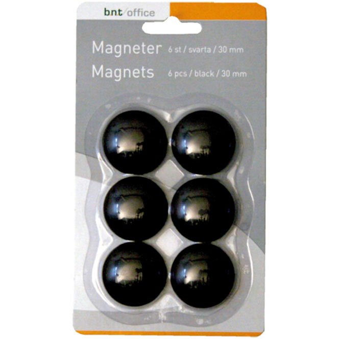 BNT magneter sort Diameter:30 mm