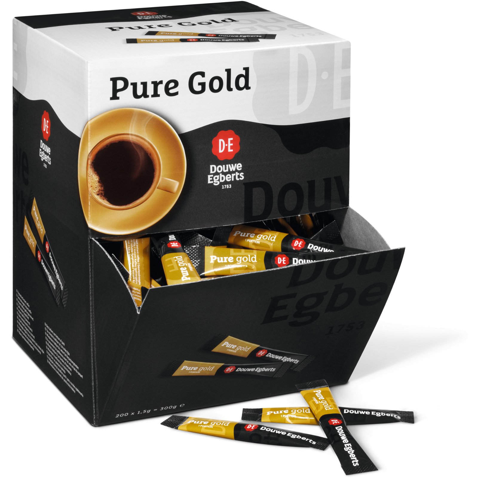 JDE Pure Gold instant kaffe sticks 0,2 kg Instant
