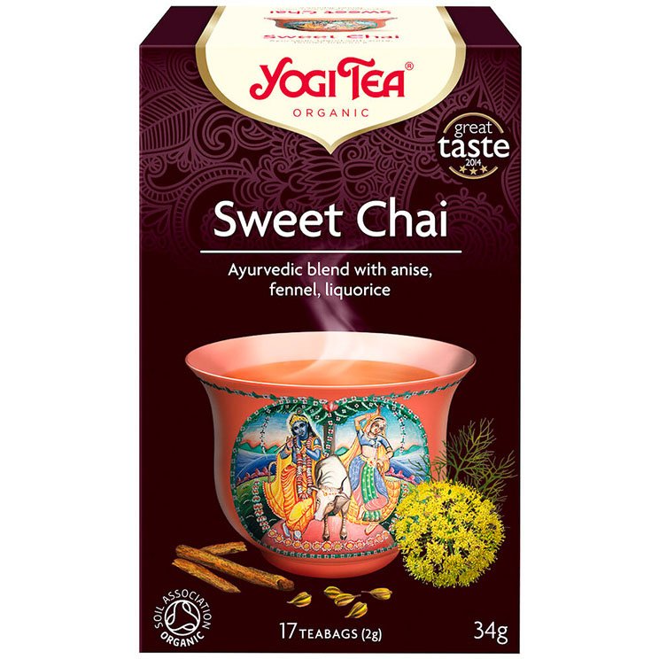 Yogi Tea Sweet Chai te 17 stk Sweet Chai