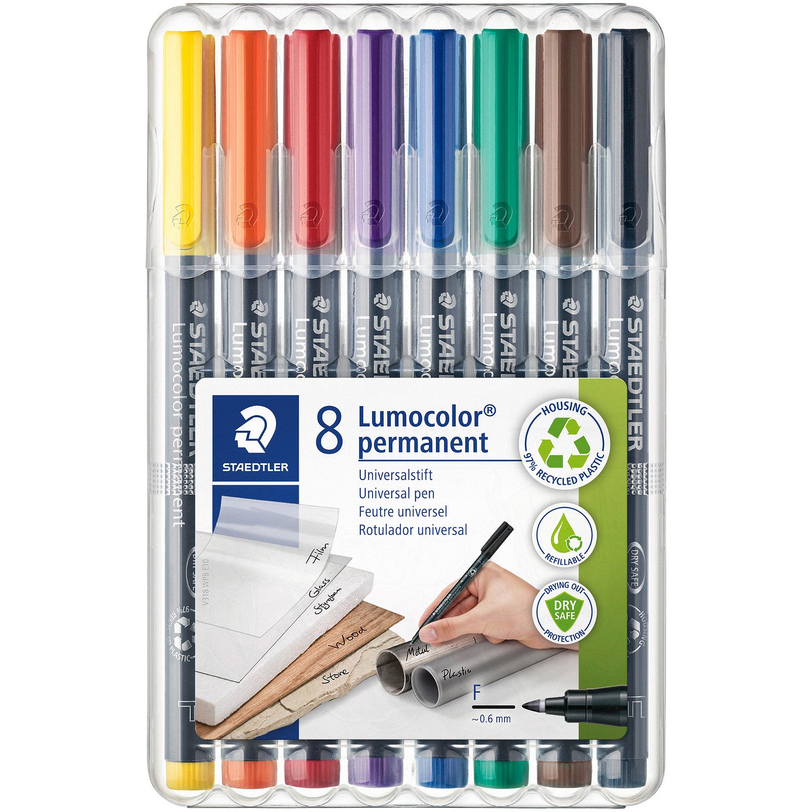 STAEDTLER Lumocolor 318 universal permanent pen