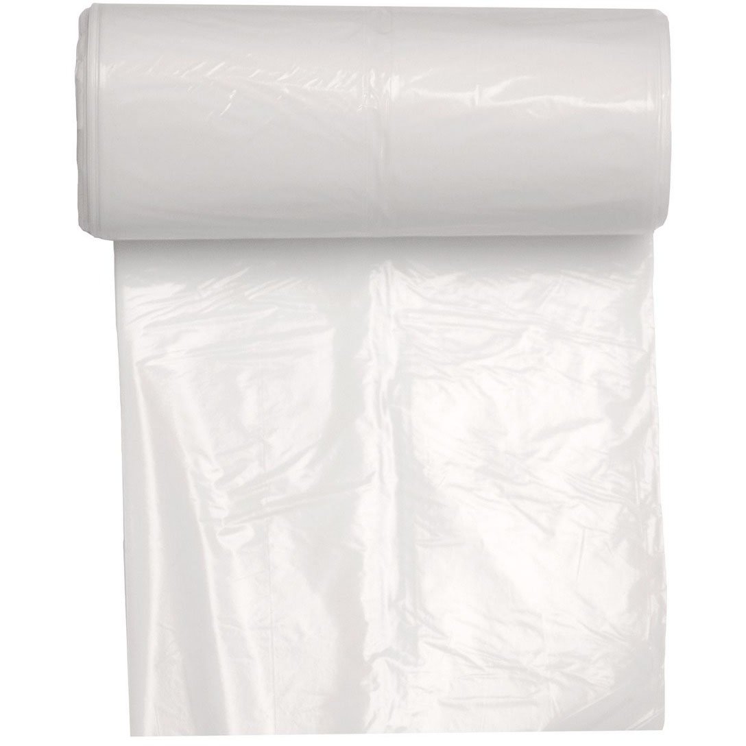 Affaldsposer LDPE-plast hvid 15 l 40 ps