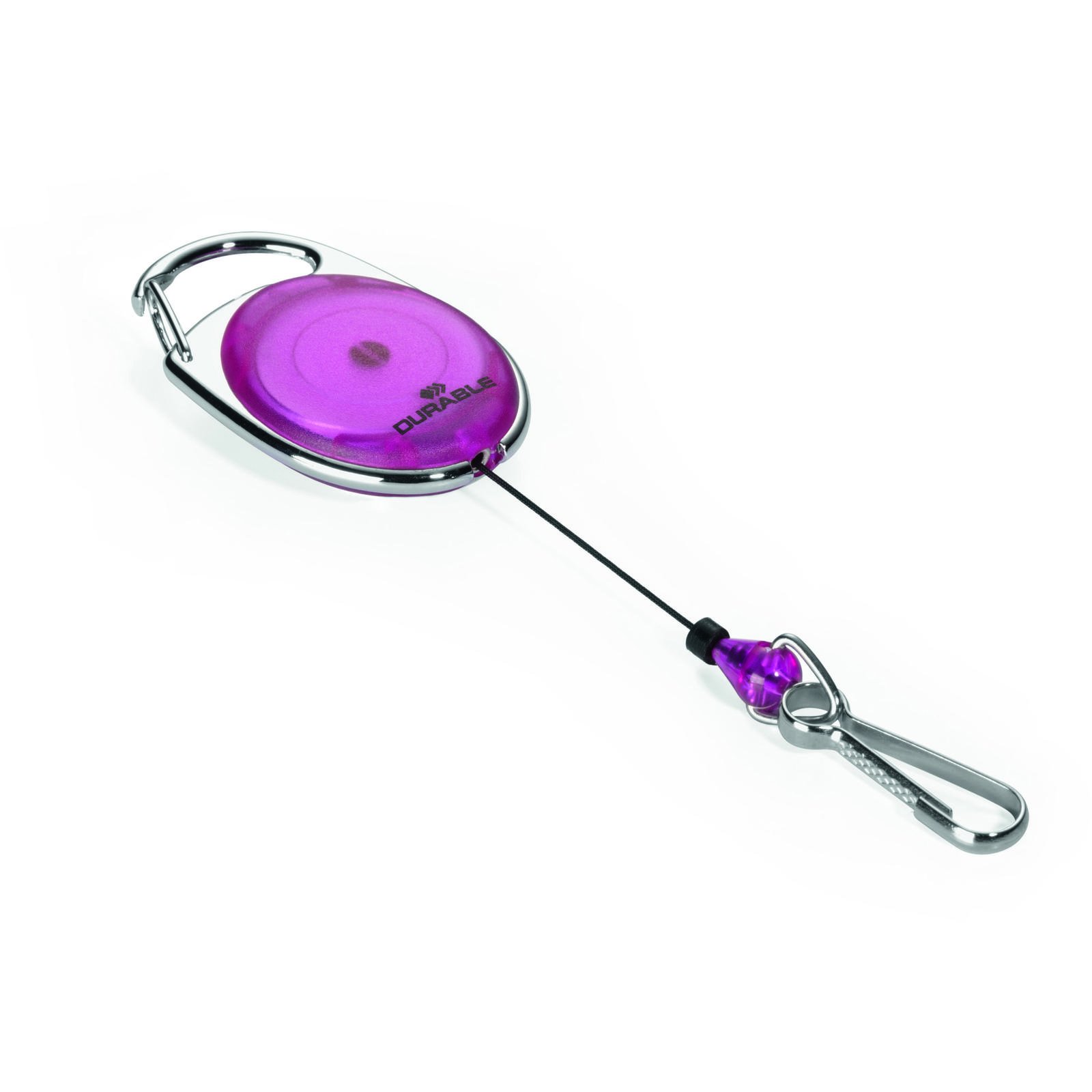 Durable Style yoyo holder Lyslilla med metalkrog