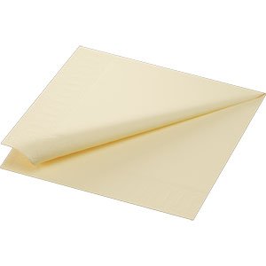 Duni Tissue 40x40cm 125 servietter buttermilk