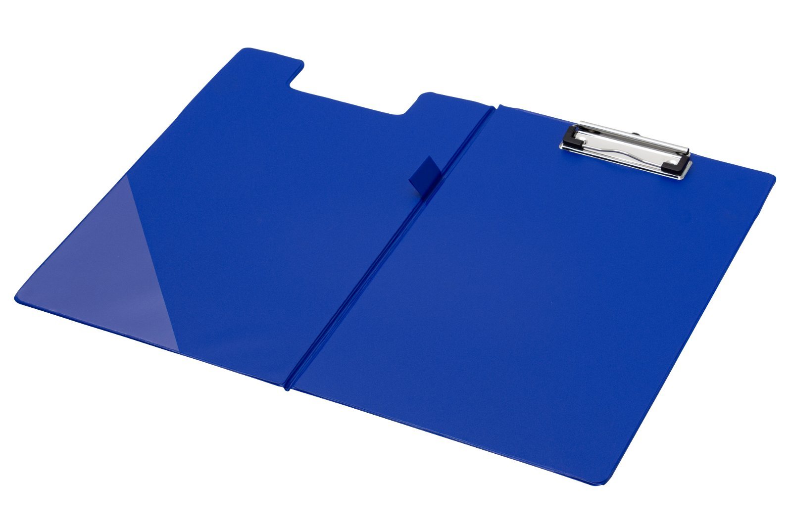 Q-connect clipboard med forside A4 blå