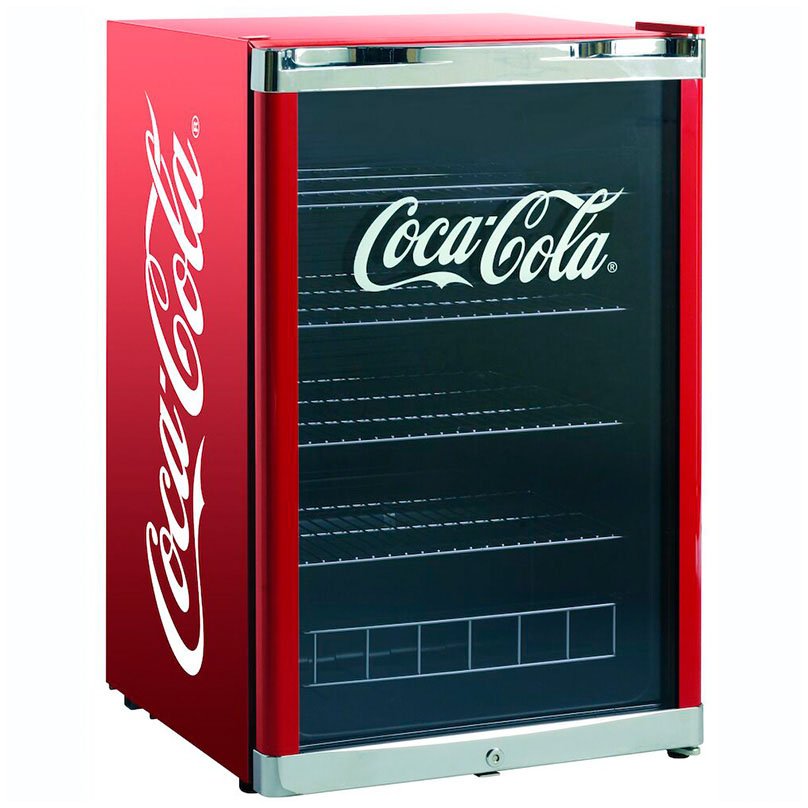 Scandomestic High Cube Coca Cola køleskab