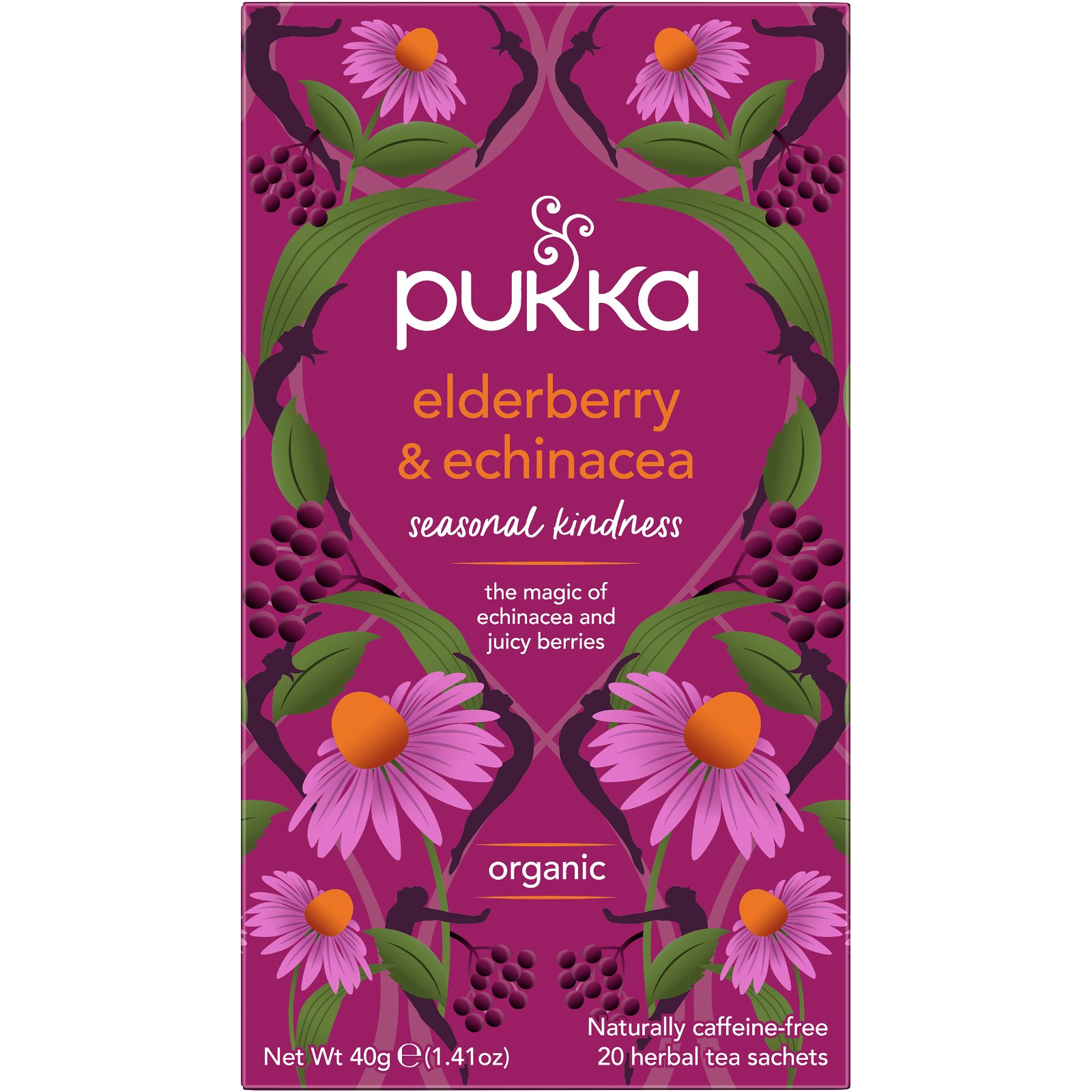 Pukka Elderberry & Echinacea tebreve 20 stk