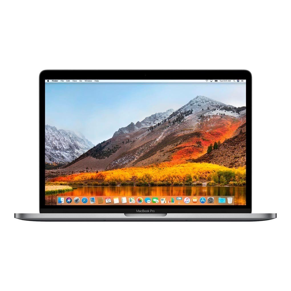 15" Apple MacBook Pro Touch Bar (Sølv) - Intel i7 7700HQ 2,8GHz 256GB SSD 16GB (Mid-2017) - Grade B