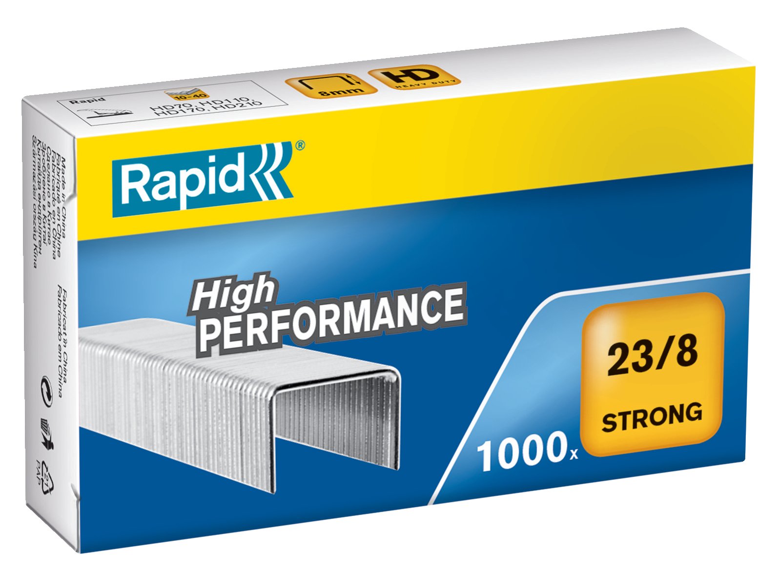 Rapid Strong hæfteklammer 23/8