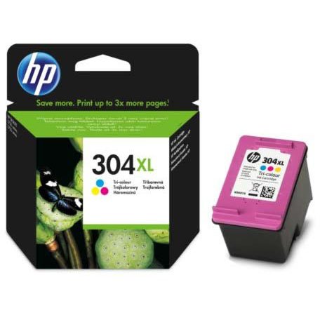 HP 304XL blækpatroner flerfarvet