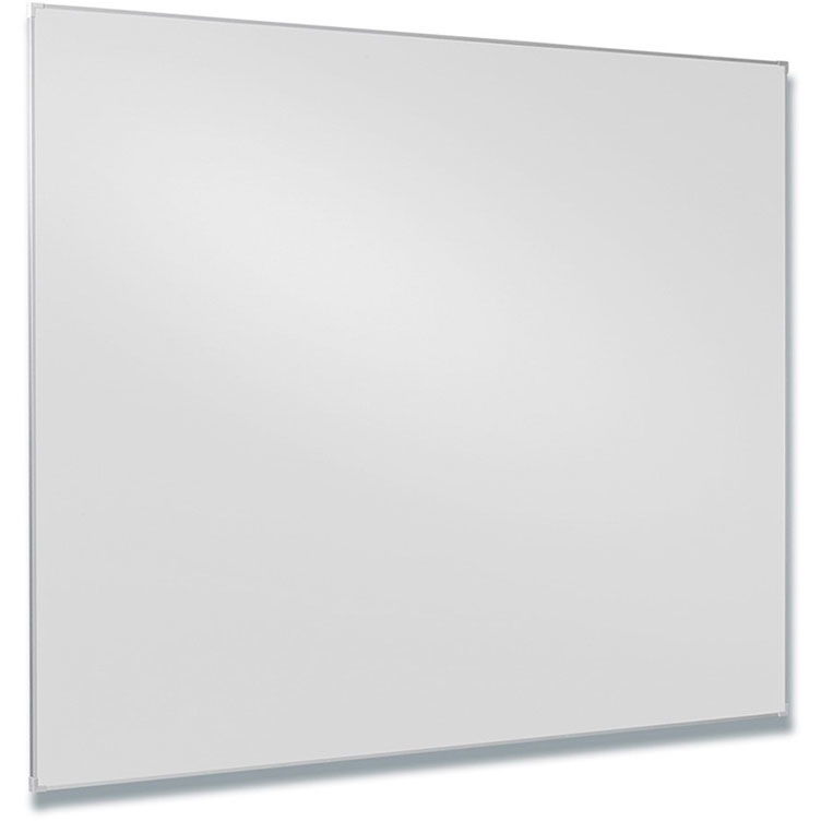 Lintex Boarder stålkeramisk whiteboard 250,5x120,5cm hvid