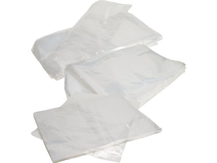 Plastpose 9x18cm 25my klar 1000stk