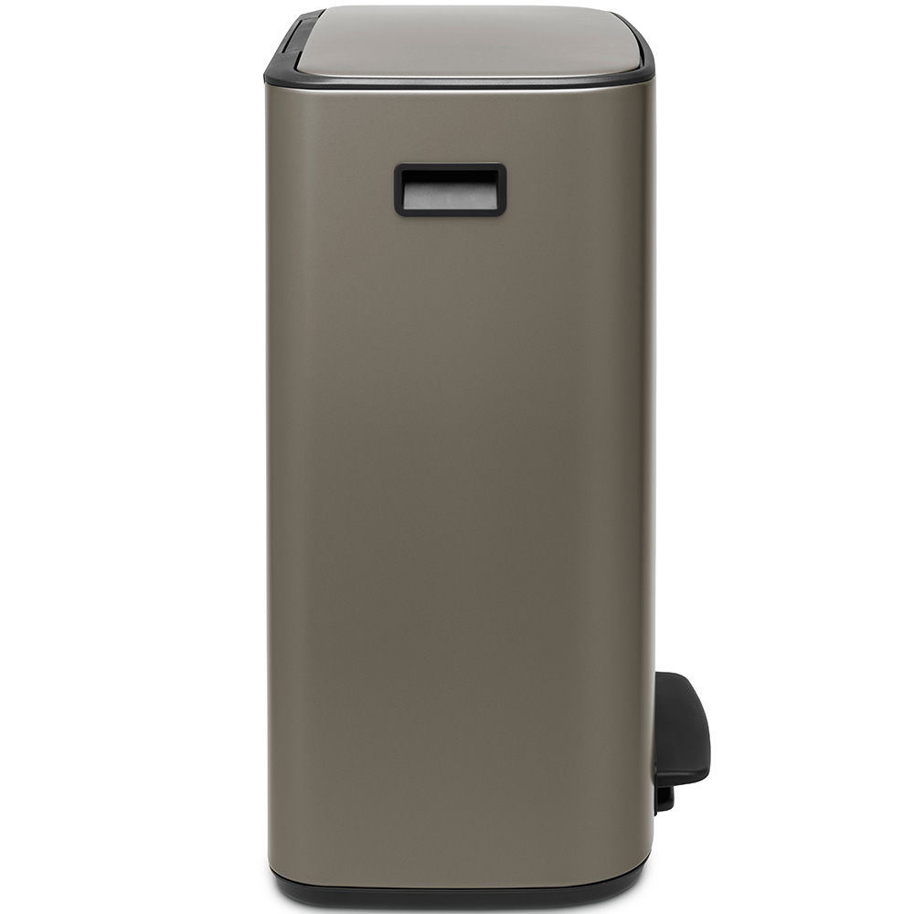 Brabantia BO pedalspand 60L Platinum