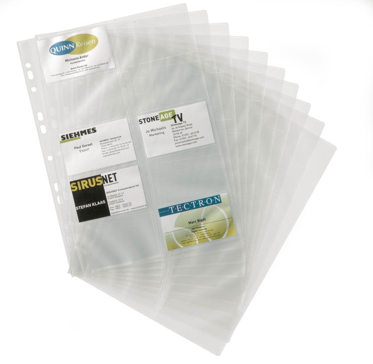 Durable VISIFIX visitkortlomme