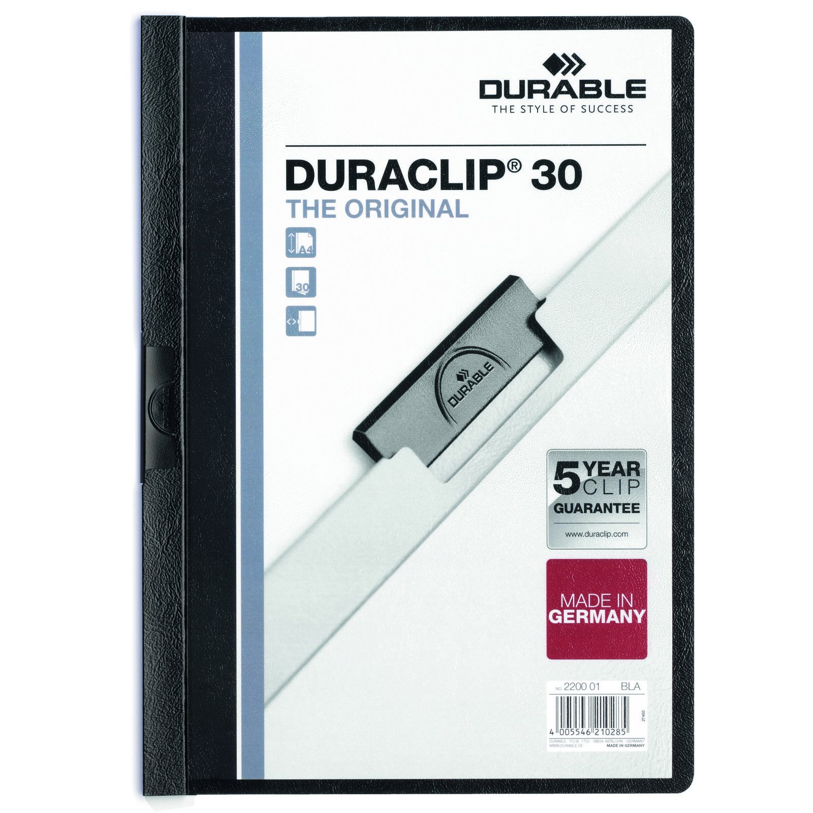 Durable Duraclip 30 klemmappe