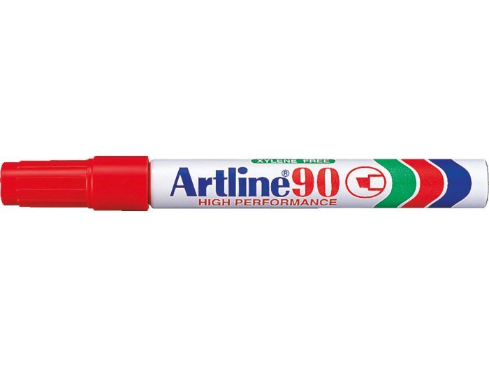 Artline EK90 Permanent marker , Skrå spids 2050