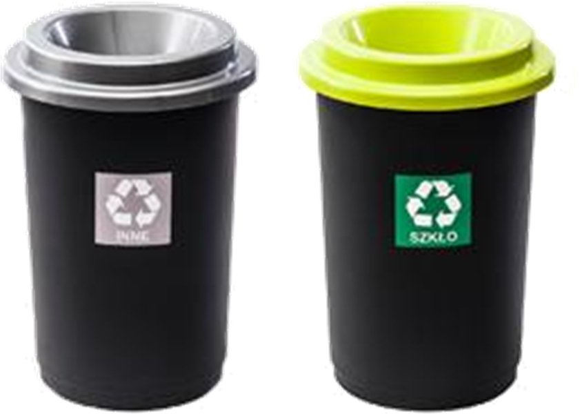 Eco affaldsspand 50L lime