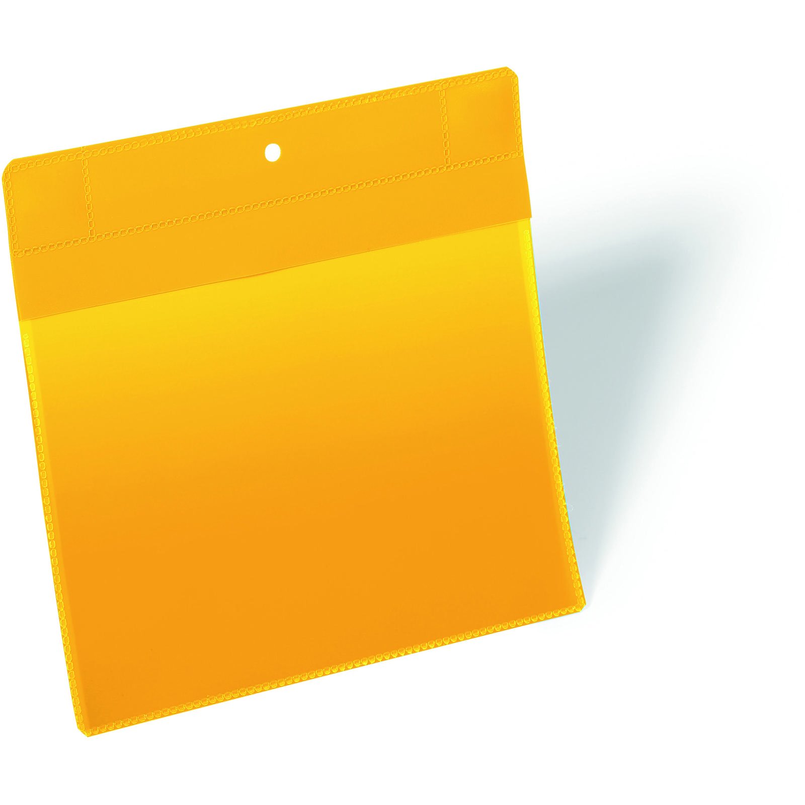 Durable lagerlomme m/stærk magnet A5 tværformat gul