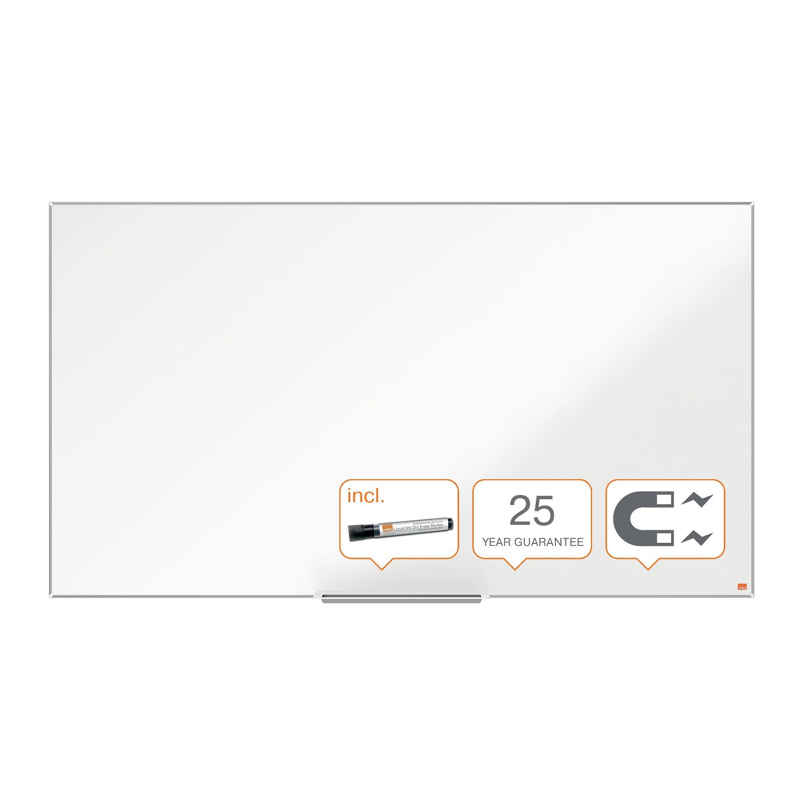 Nobo Impression Pro widescreen whiteboardtavle 87 cm x 155 cm,
