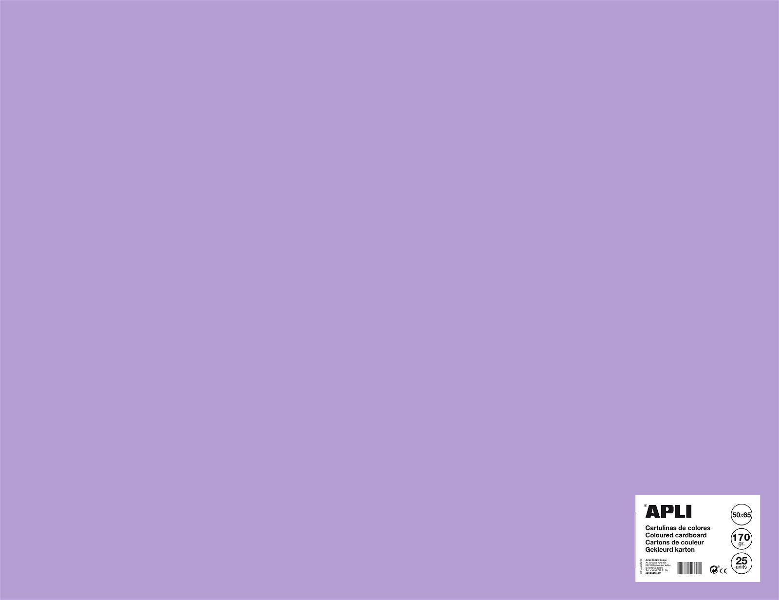 Apli karton violet 170 g