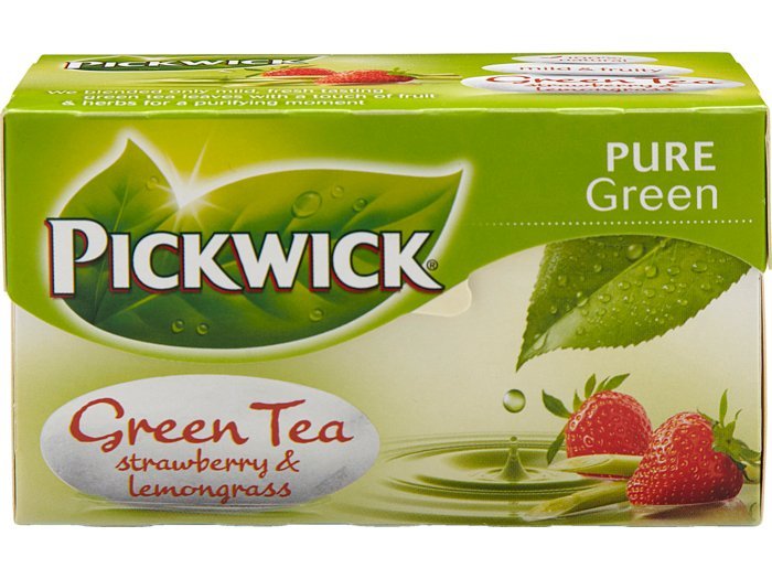 Pickwick te 20 stk Jordbær og citrongræs