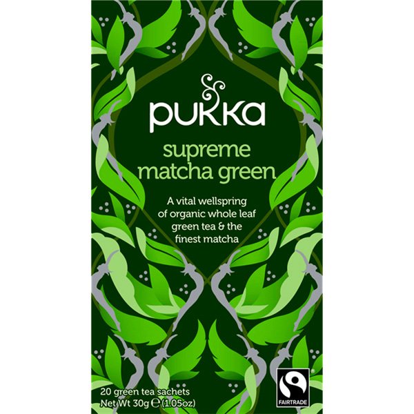 Pukka Supreme Matcha Green tebreve 20 stk