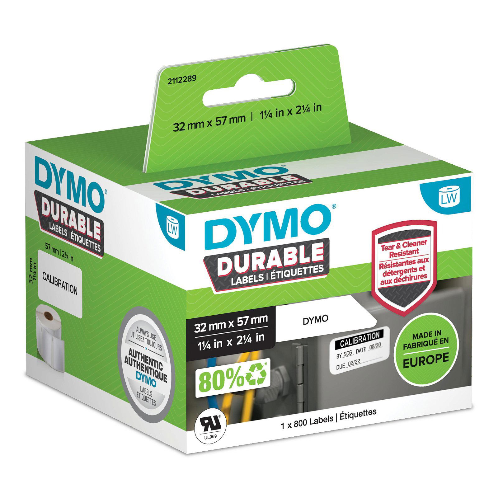 Dymo Durable etiketter