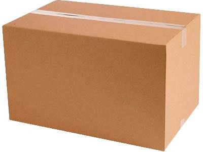 Bølgepapkasse 379 x 284 x 165 mm 4 mm