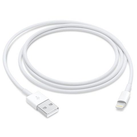 Apple USB lightning kabel 0,5m hvid