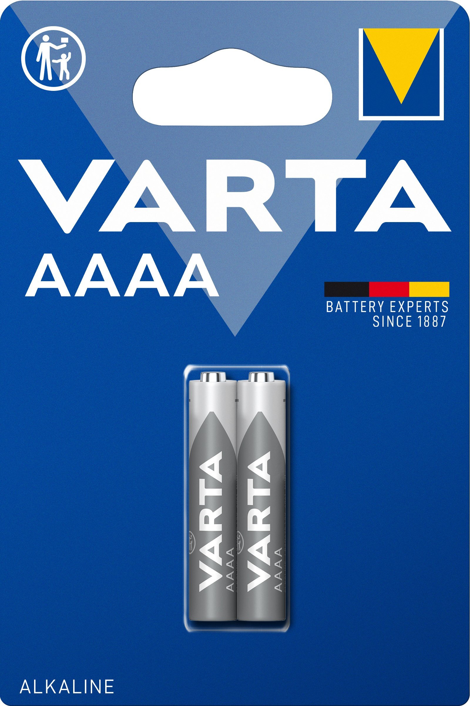 VARTA batteri AAAA/IEC: LR8D425 1.5 v 2 stk