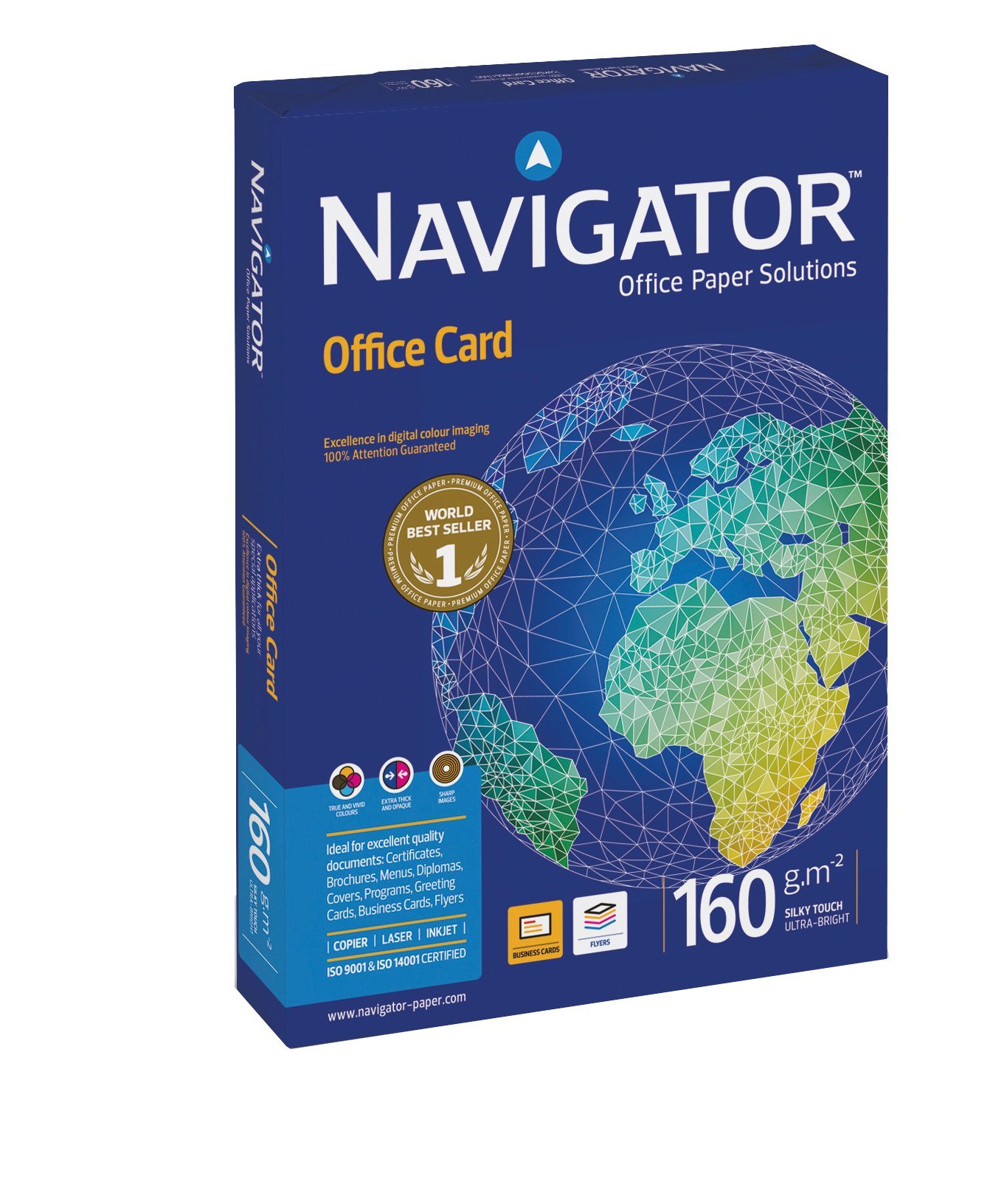 Navigator Office Card kopipapir A4 160 g 250 ark hvid