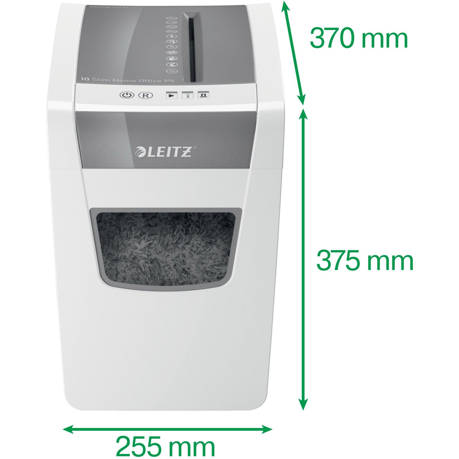 Leitz IQ Slim Home Office 10M P4 krydsmakulator i hvid