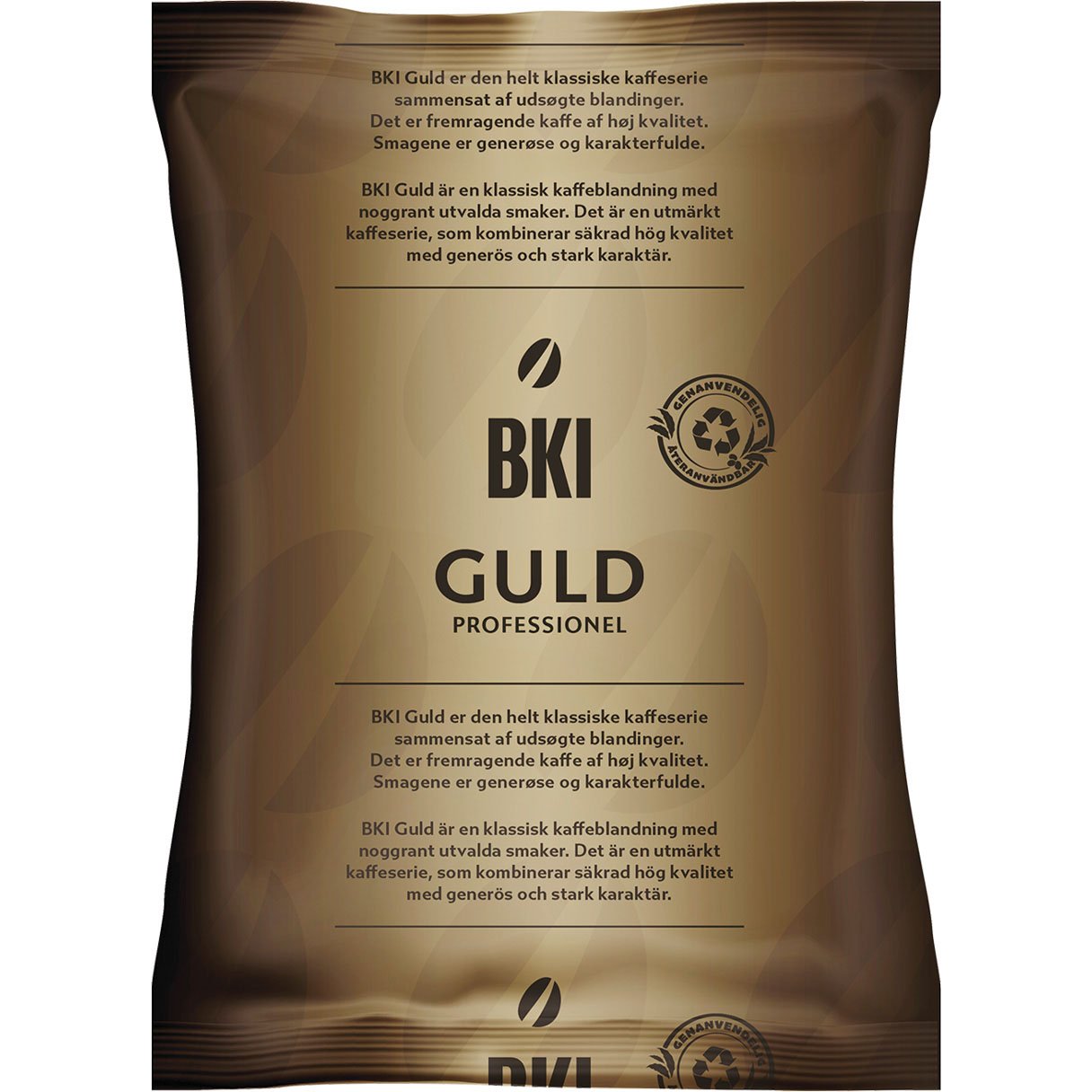 Bki Guld Java Formalet Kaffe 55g 110 Stk