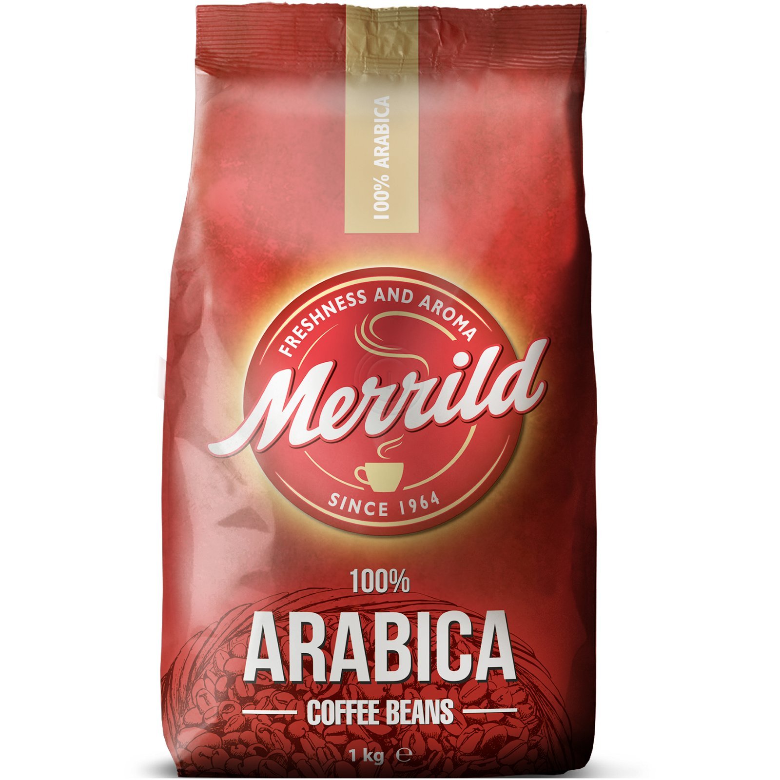 Merrild Mocca kaffe 1.000 g Hele bønner