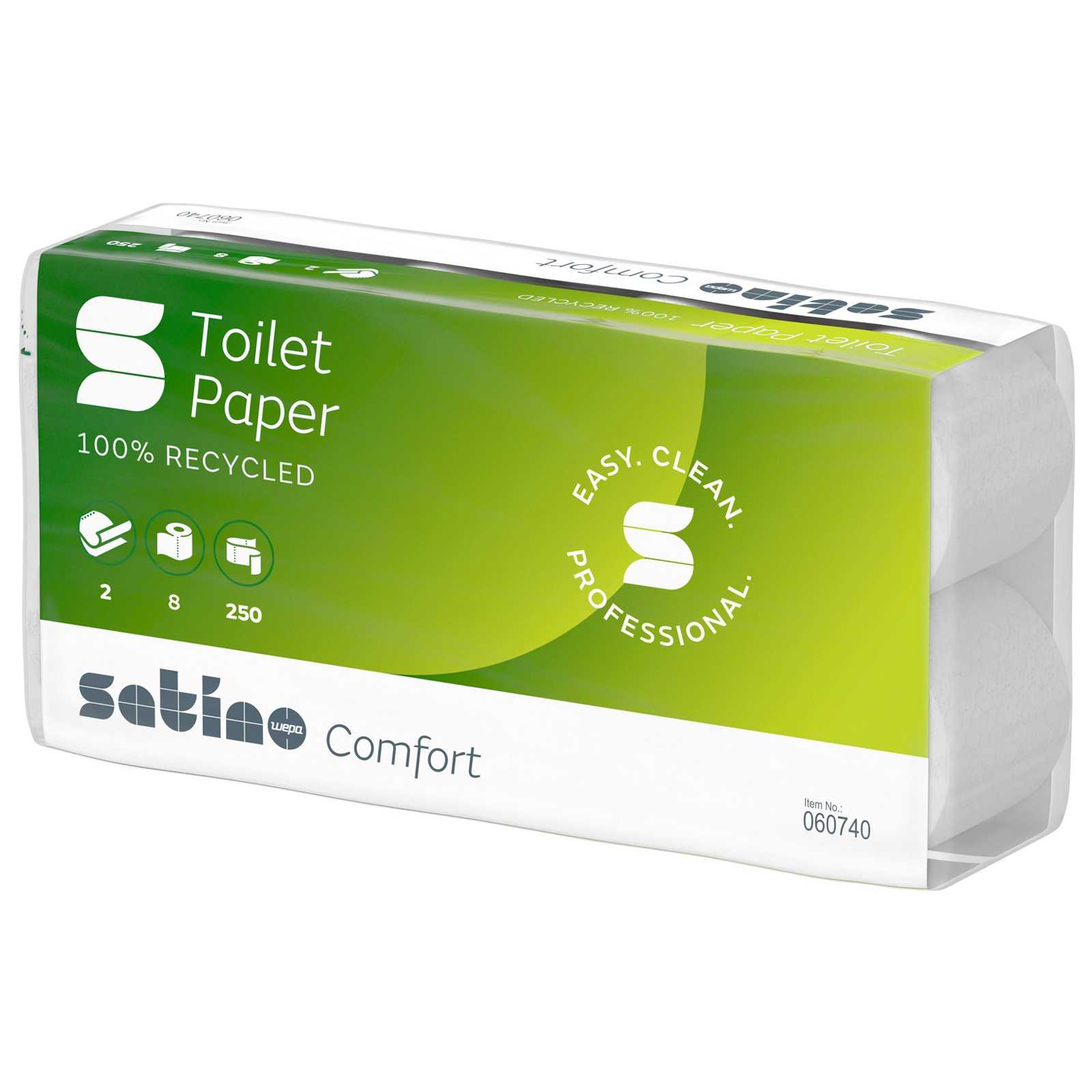 Satino Comfort toiletpapir hvid 2Lag