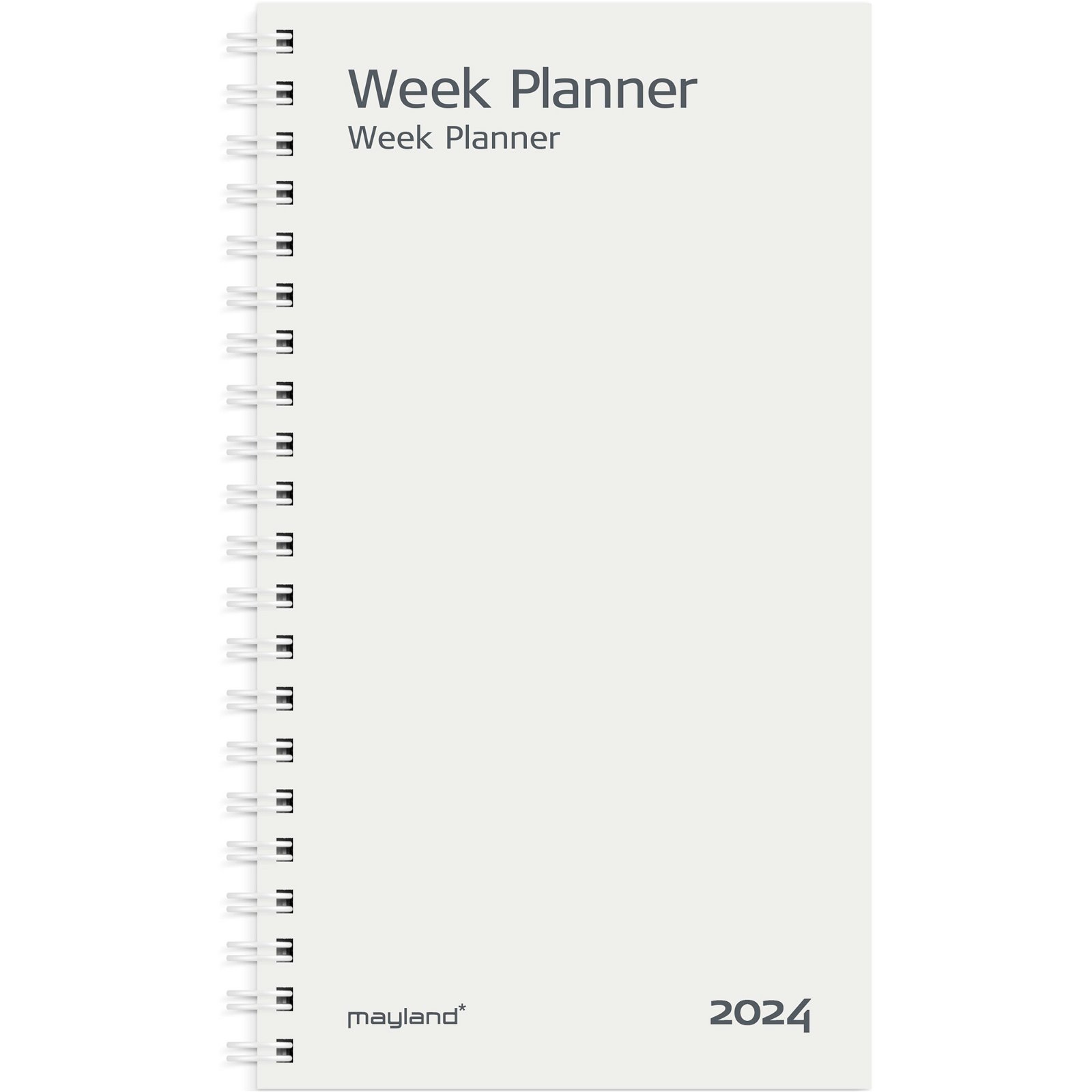 Mayland 2024 24088500 Week Planner refill 17x9,5cm