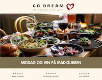 GoDream middag & vin Madklubben