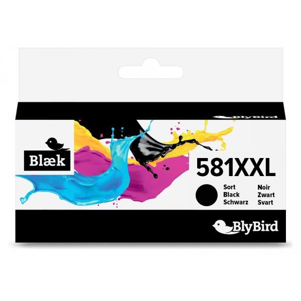 Blybird CLI-581XXL blækpatron black