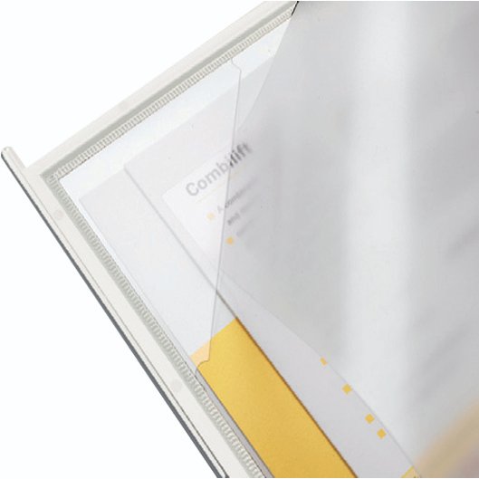 Q-connect registerlommer hvid A4 10 stk