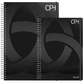 CPH By Bantex notesbog A5+ 80 g sort