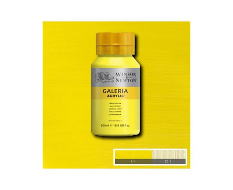 Galeria acryl 500 ml Lemon yellow 