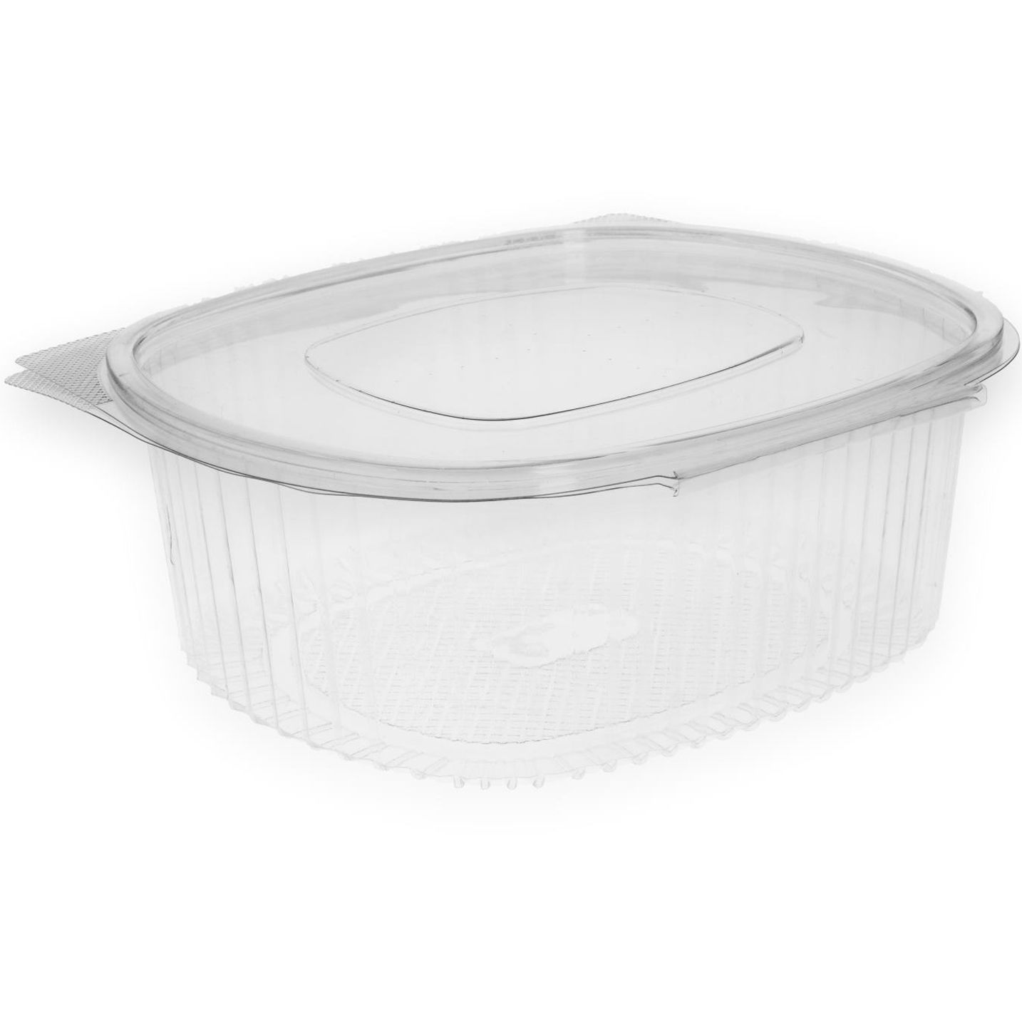 Verive oval plastbæger 144x172x62mm 750ml klar