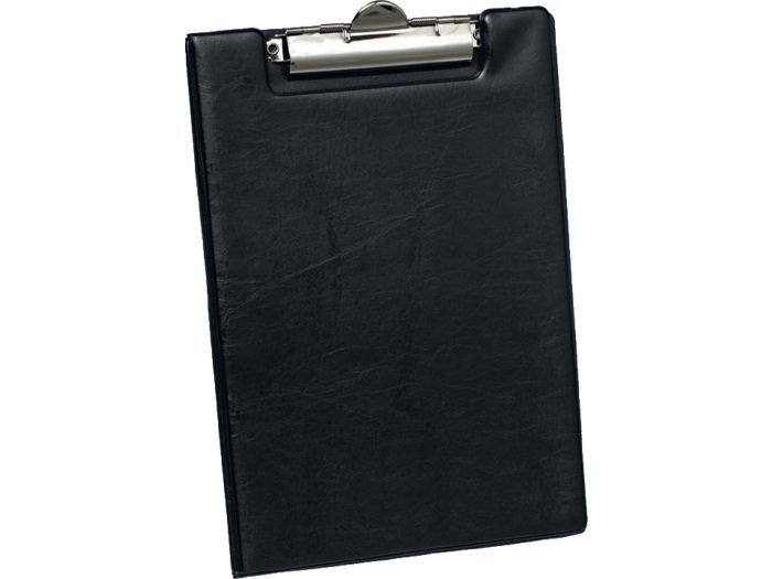 Bantex dobbelt clipboard i A5 i farven sort