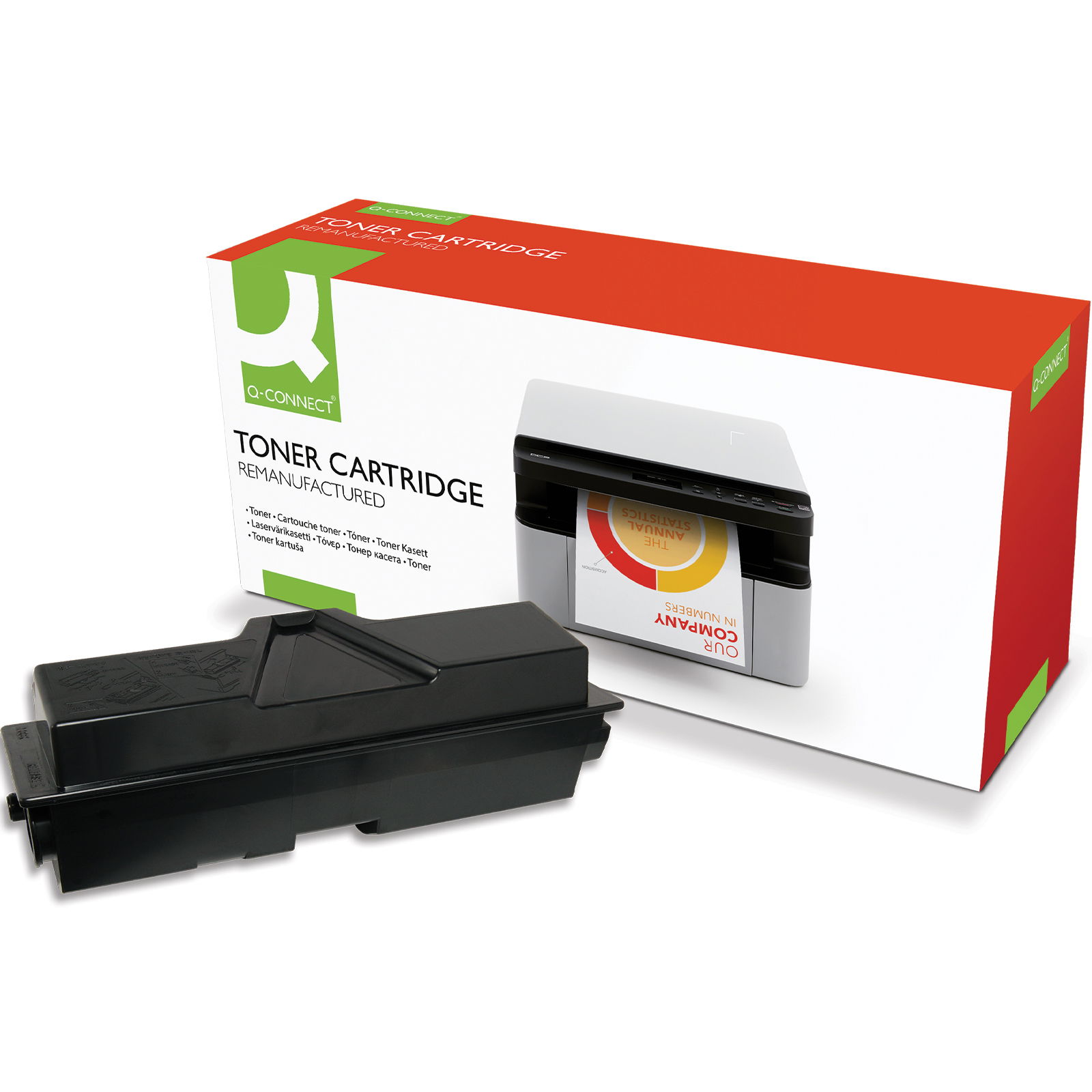 Q-connect TK170 toner sort