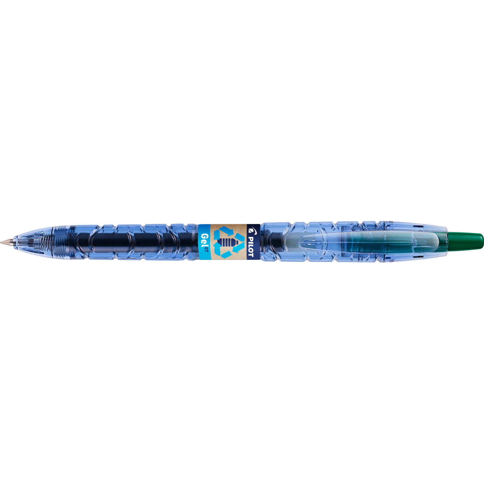 Pilot B2P gel kuglepen 0,7mm grøn