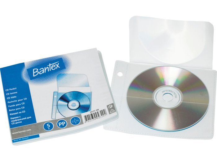 Bantex CD-lomme