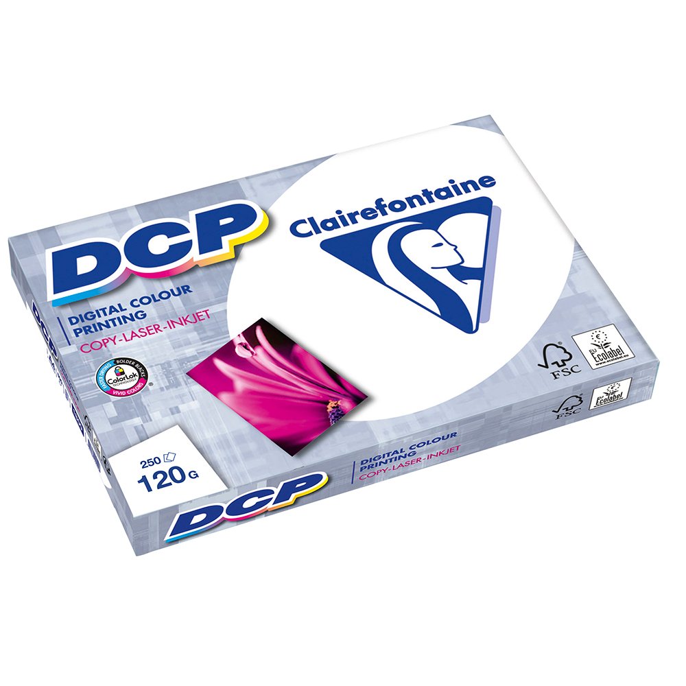 DCP Clairfontaine A3 kopipapir 120g hvid 250ark