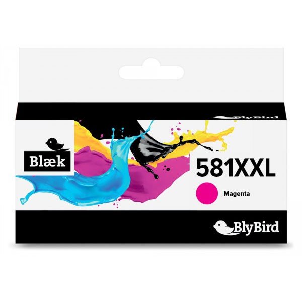 Blybird CLI-581XXL blækpatron magenta